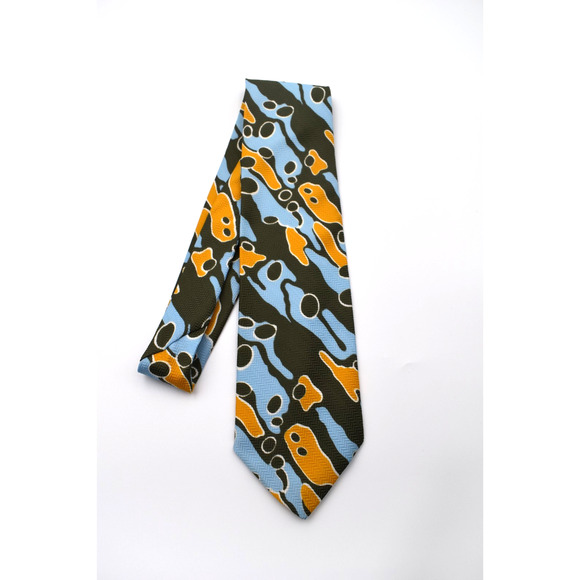 Wembley, Superba Necktie Mixed Lot Wool and Polyester Blend Men's Vintage 1970's - Picture 6 of 9